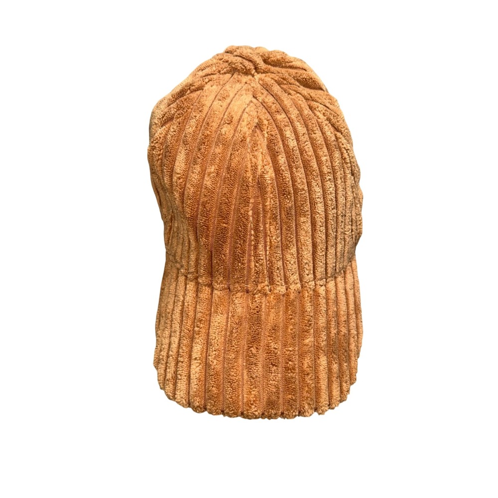 Free‎ People Corduroy Baseball Cap Womens OS Orange Good Adjustable Boho Hat